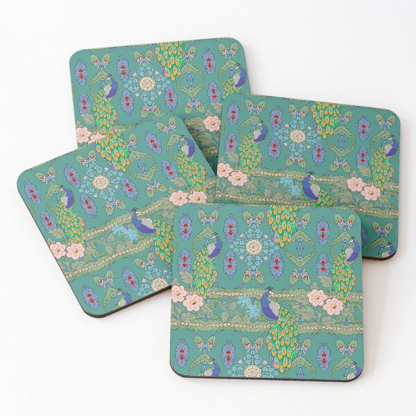 Item preview, Boho,bohemian,Turkish,iznik,peacock ,birds,floral art designed and sold by MariaMarinova.