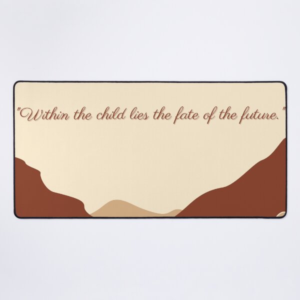 Item preview, Montessori Quote Boho Design designed and sold by TeyMank.