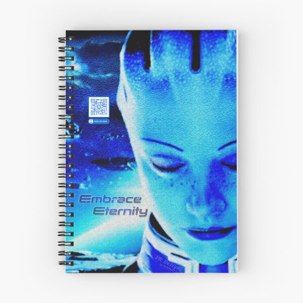 Item preview, EMBRACE ETERNITY: A Liara T'Soni Digital Glass Painting designed and sold by Visual Resolutions.