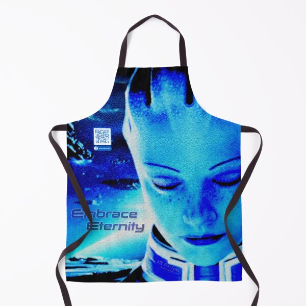 Item preview, EMBRACE ETERNITY: A Liara T'Soni Digital Glass Painting designed and sold by Visual Resolutions.