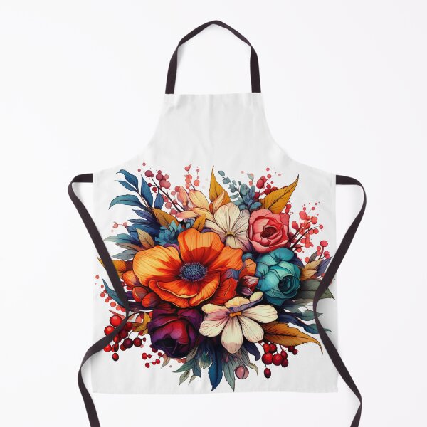 Item preview, Wild Flowers Botanical Flower Nature Colorfull Folk designed and sold by ArtFromBeyond.