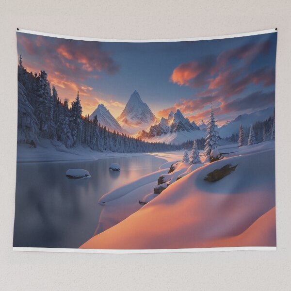Item preview, Frozen Lake designed and sold by Design-Illusi0n.