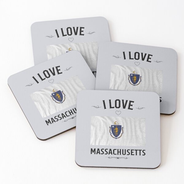Item preview, I Love Massachusetts designed and sold by LoveMyRoots.