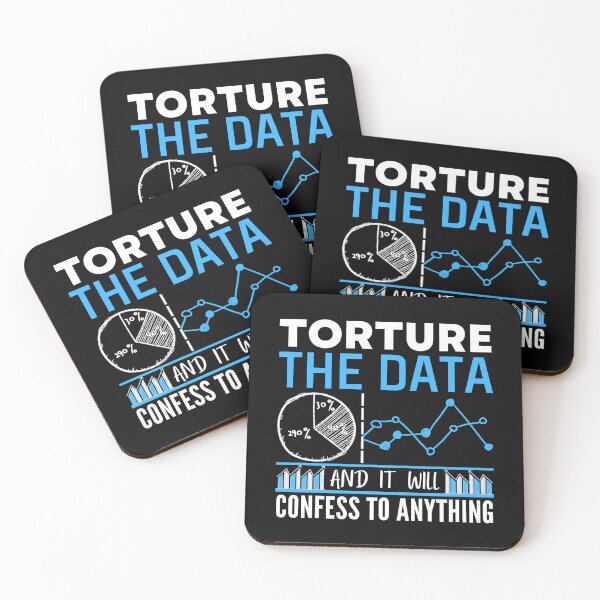 Item preview, Torture the Data | Blue and White Font designed and sold by FocusChillax.