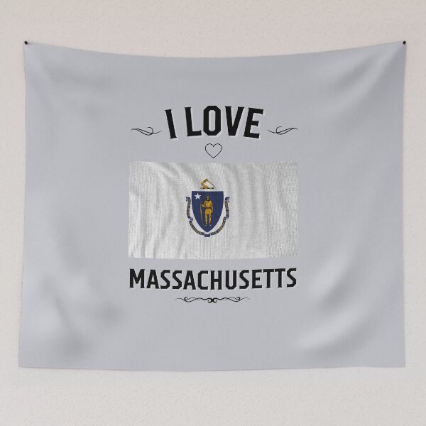 Artikelvorschau, Ich liebe Massachusetts entworfen und verkauft von LoveMyRoots.
