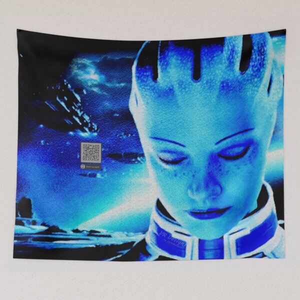 Item preview, LIARA T'SONI: A Digital Textured Glass Painting designed and sold by Visual Resolutions.