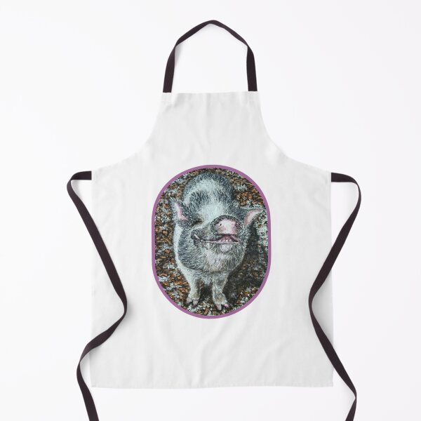 Item preview, Jabba Cute Pig Smile designed and sold by RobbiePotterArt.