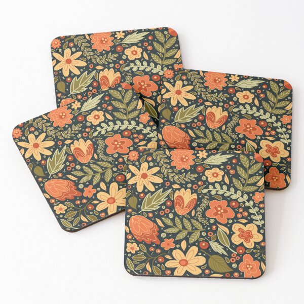 Item preview, Moody floral print designed and sold by molly mattin.
