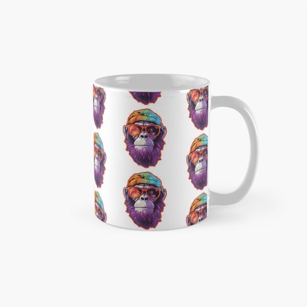 Item preview, psychedelic Ape with Glasses designed and sold by twXstedstXckers.