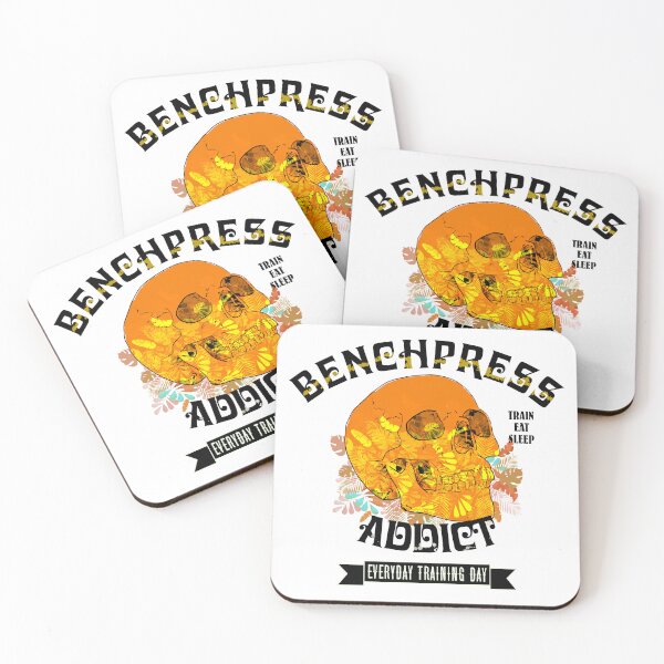 Item preview, Benchpress Addict Fitness Motivation designed and sold by Wilfried van Dokkumburg.