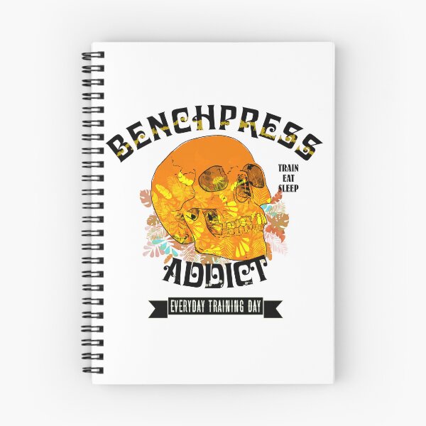Item preview, Benchpress Addict Fitness Motivation designed and sold by Wilfried van Dokkumburg.