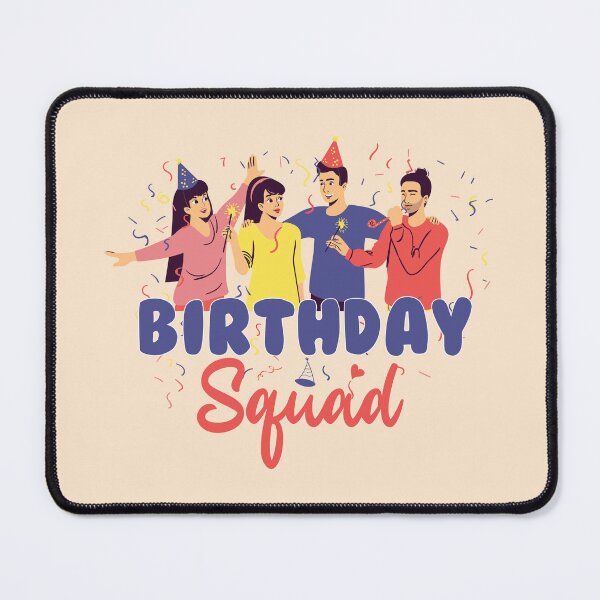 Item preview, Birthday Squad designed and sold by OfficeFortune.