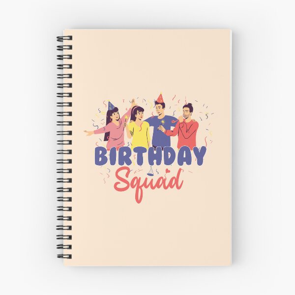 Item preview, Birthday Squad designed and sold by OfficeFortune.