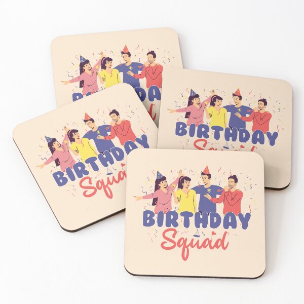 Item preview, Birthday Squad designed and sold by OfficeFortune.