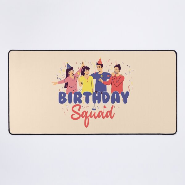 Item preview, Birthday Squad designed and sold by OfficeFortune.
