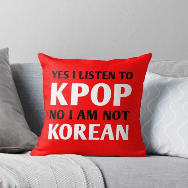 Item preview, I LISTEN TO KPOP - RED designed and sold by Kpop Seoul Shop.