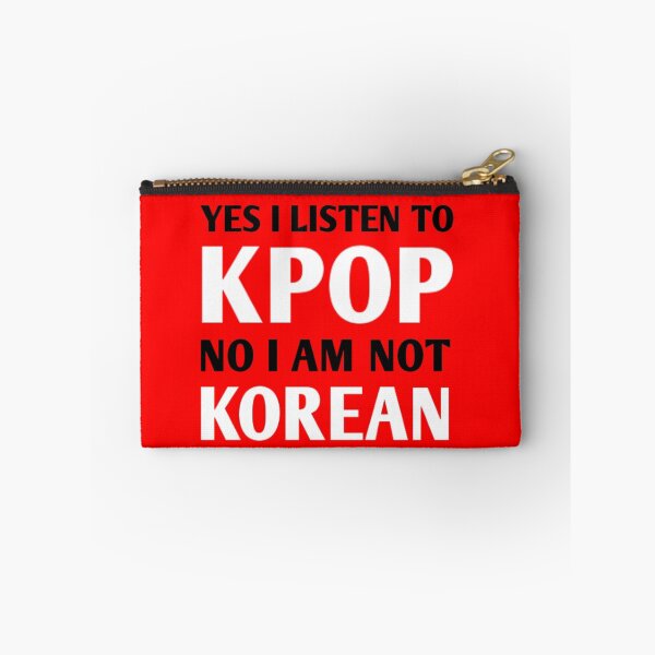 Item preview, I LISTEN TO KPOP - RED designed and sold by Kpop Seoul Shop.