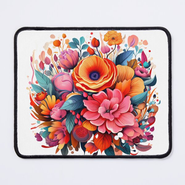 Item preview, Wild Flowers Botanical Flower Nature Colorfull Folk designed and sold by ArtFromBeyond.