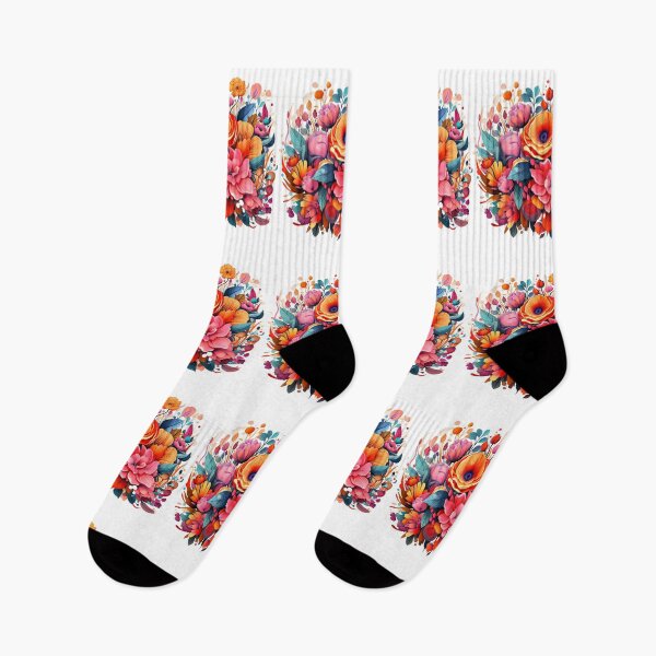 Item preview, Wild Flowers Botanical Flower Nature Colorfull Folk designed and sold by ArtFromBeyond.