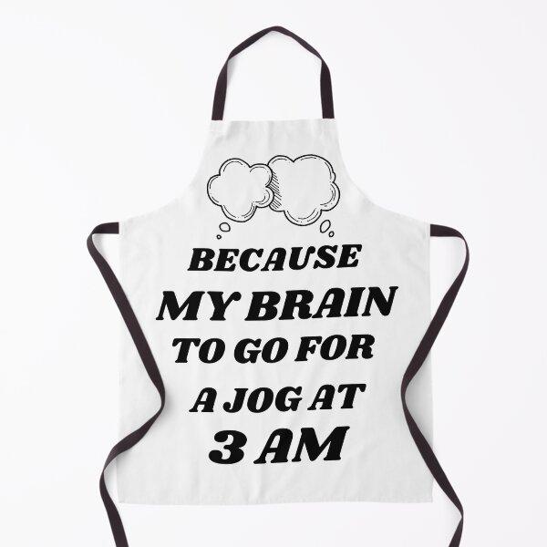 Item preview, Overthinking, Because my Brain to go for a Jog at 3 am designed and sold by InnovativeGFX.