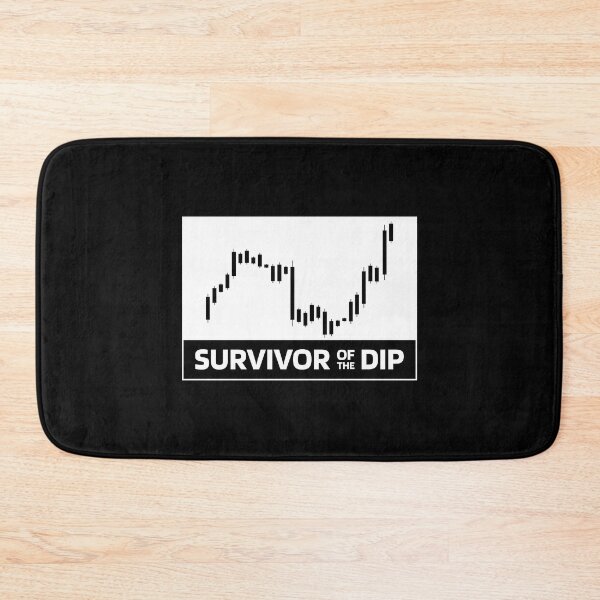 Item preview, Survivor of the Dip: : Rising Above the Crypto Tide designed and sold by CryptoMoods.