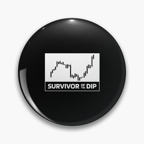 Item preview, Survivor of the Dip: : Rising Above the Crypto Tide designed and sold by CryptoMoods.