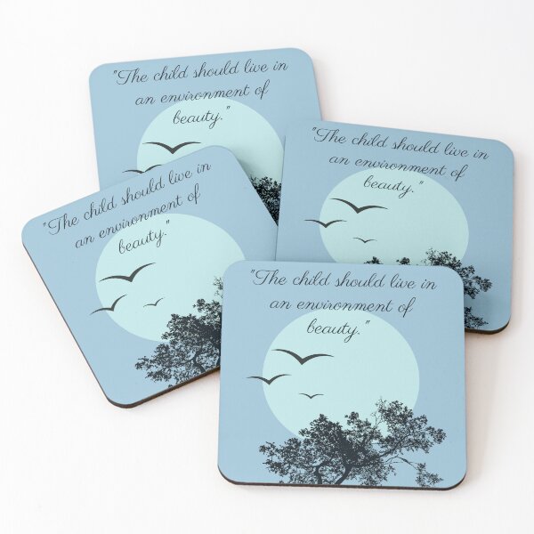 Item preview, Montessori Quote Boho Design designed and sold by TeyMank.
