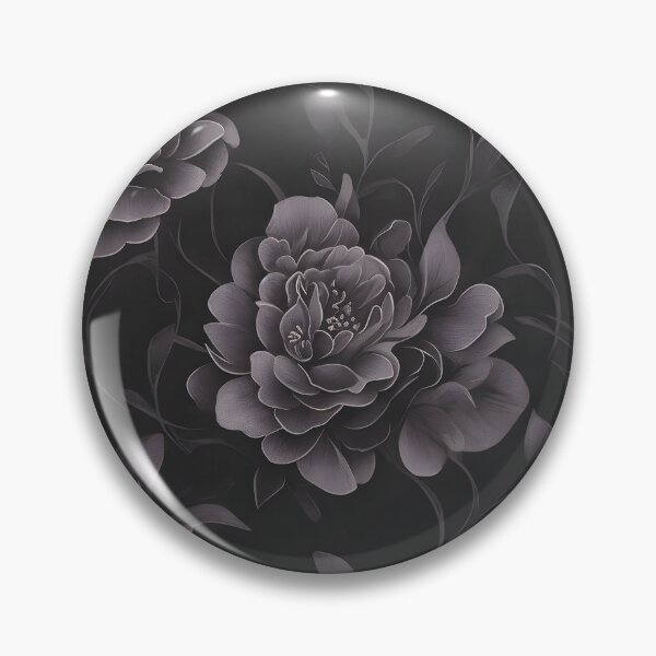 Item preview, Dark Flowers Pattern Goth Floral Artwork designed and sold by SoccaTamam.