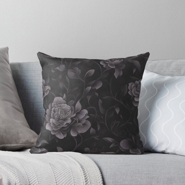Item preview, Dark Flowers Pattern Goth Floral Artwork designed and sold by SoccaTamam.