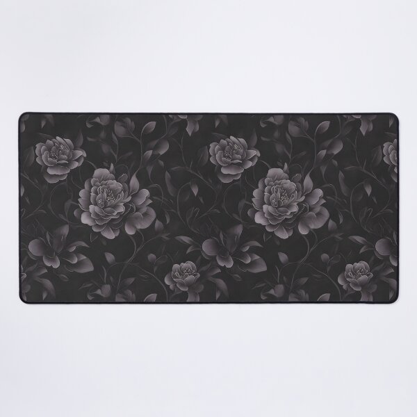 Item preview, Dark Flowers Pattern Goth Floral Artwork designed and sold by SoccaTamam.