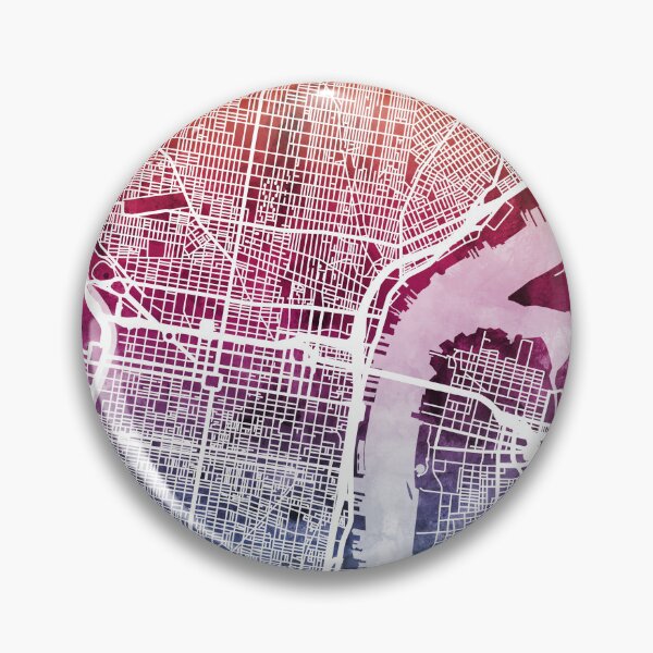 Item preview, Philadelphia Pennsylvania City Street Map designed and sold by ArtPrints.