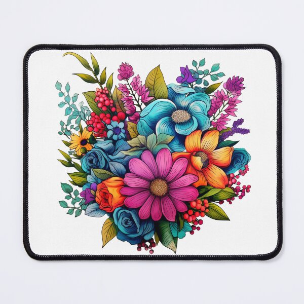 Item preview, Wild Flowers Botanical Flower Nature Colorfull Folk designed and sold by ArtFromBeyond.