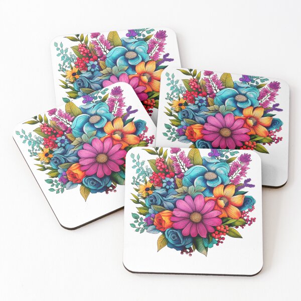 Item preview, Wild Flowers Botanical Flower Nature Colorfull Folk designed and sold by ArtFromBeyond.