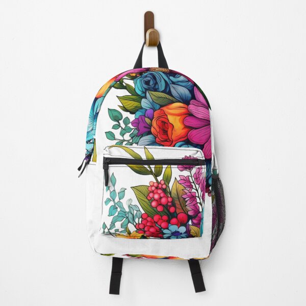 Item preview, Wild Flowers Botanical Flower Nature Colorfull Folk designed and sold by ArtFromBeyond.