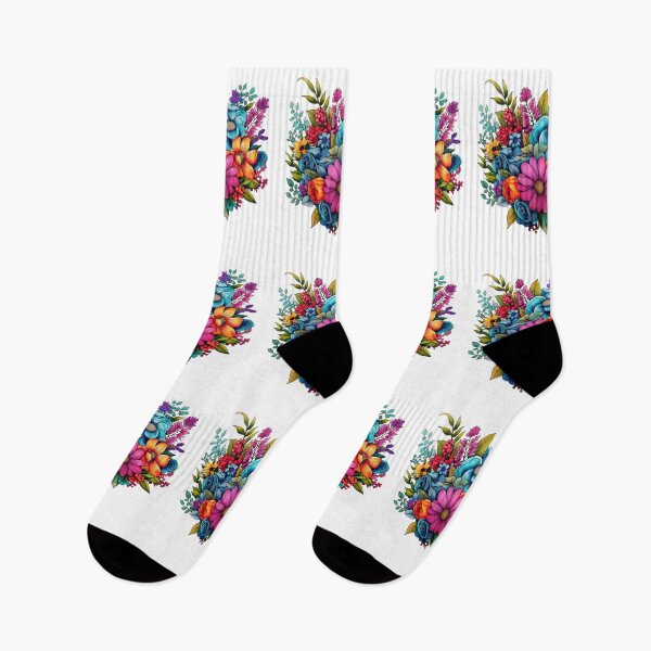 Item preview, Wild Flowers Botanical Flower Nature Colorfull Folk designed and sold by ArtFromBeyond.