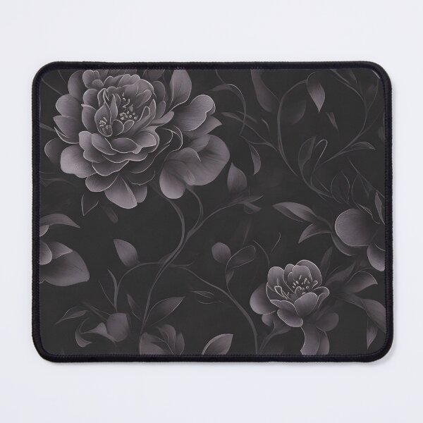 Item preview, Dark Flowers Pattern Goth Floral Artwork designed and sold by SoccaTamam.