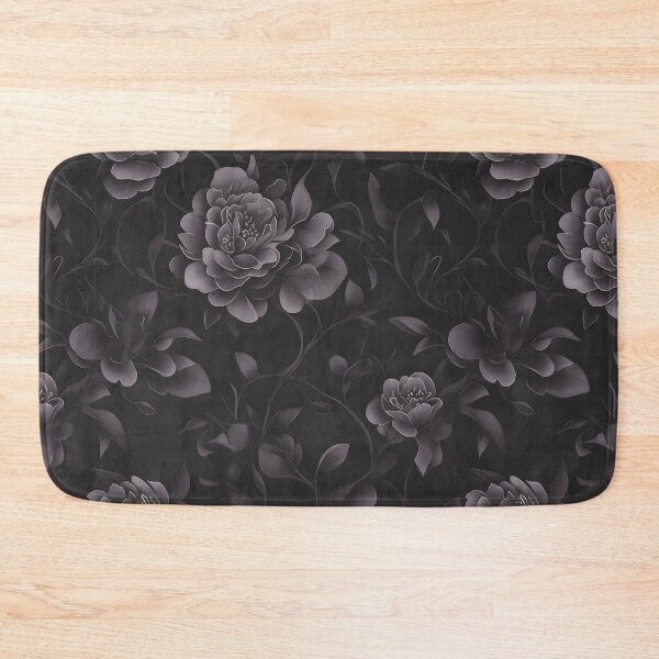 Item preview, Dark Flowers Pattern Goth Floral Artwork designed and sold by SoccaTamam.