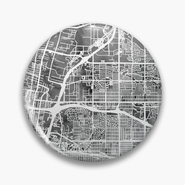 Artikelvorschau, Straßenkarte von Albuquerque, New Mexico City entworfen und verkauft von ArtPrints.