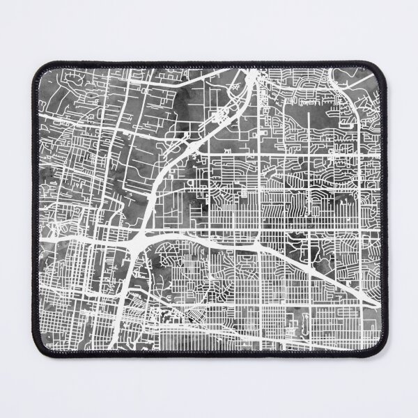 Item preview, Albuquerque New Mexico City Street Map designed and sold by ArtPrints.