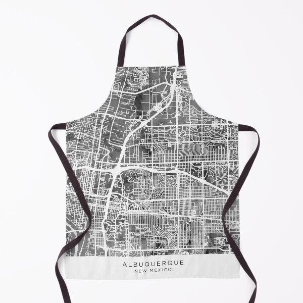 Item preview, Albuquerque New Mexico City Street Map designed and sold by ArtPrints.