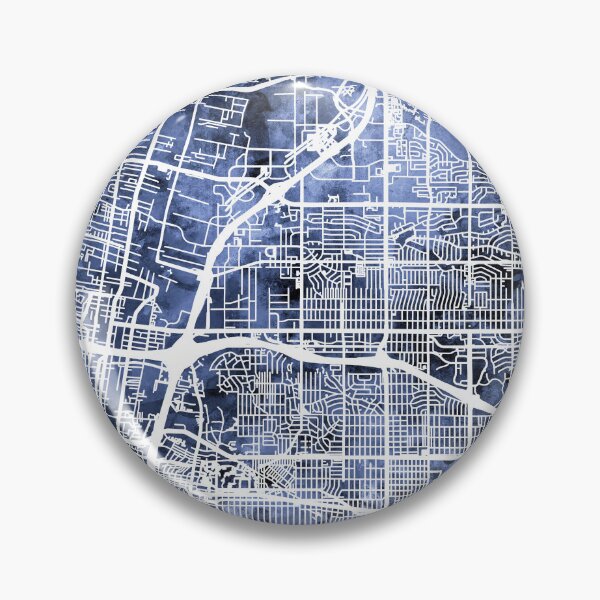 Artikelvorschau, Straßenkarte von Albuquerque, New Mexico City entworfen und verkauft von ArtPrints.