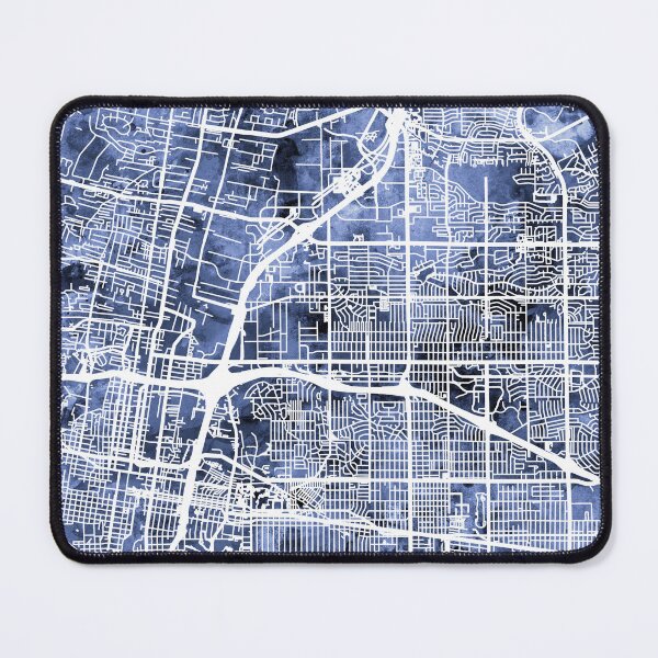 Item preview, Albuquerque New Mexico City Street Map designed and sold by ArtPrints.