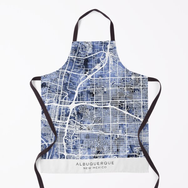 Item preview, Albuquerque New Mexico City Street Map designed and sold by ArtPrints.
