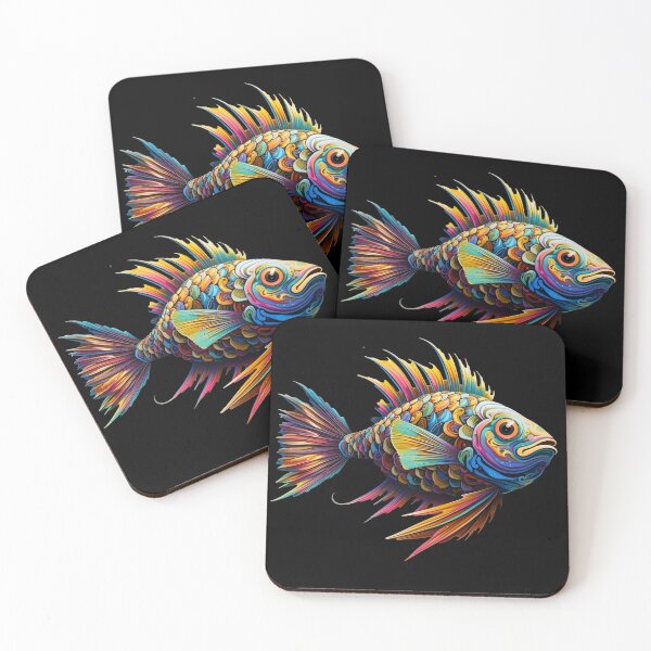 Item preview, Psychedelic Fish: Aquatic Symphony designed and sold by PsyCloth.