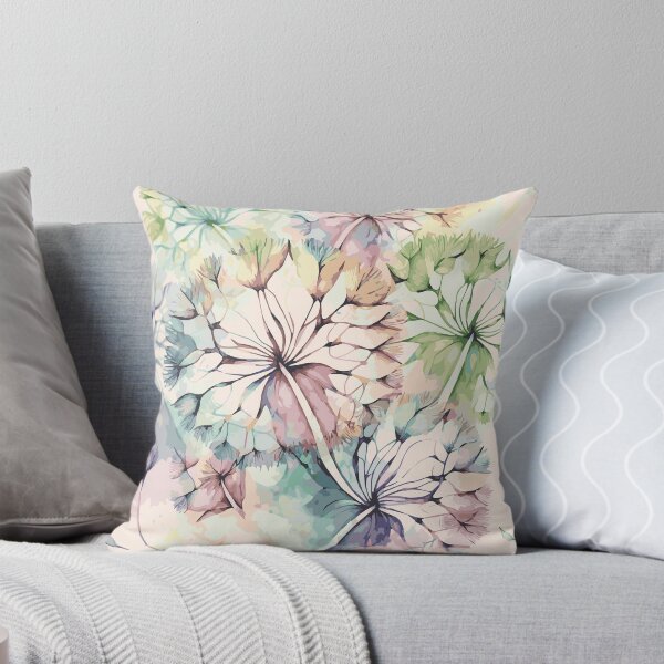 Item preview, Watercolor Dandelion Pastel Pattern 1 designed and sold by Magnuna.