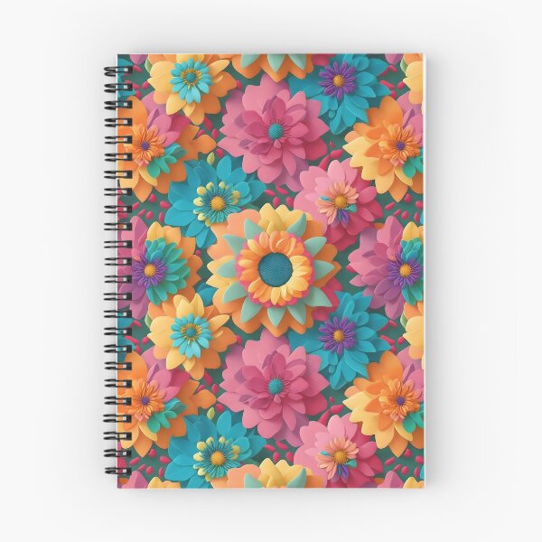 Item preview, 3D flowers Pattern designed and sold by IrinaVIS.
