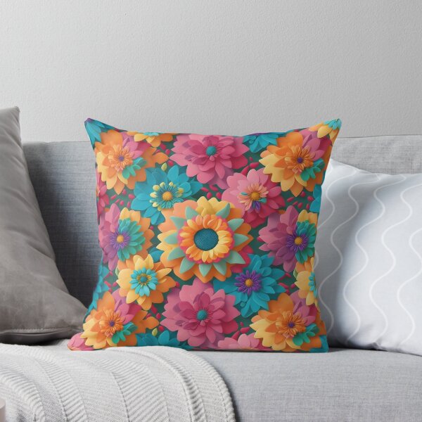 Item preview, 3D flowers Pattern designed and sold by IrinaVIS.