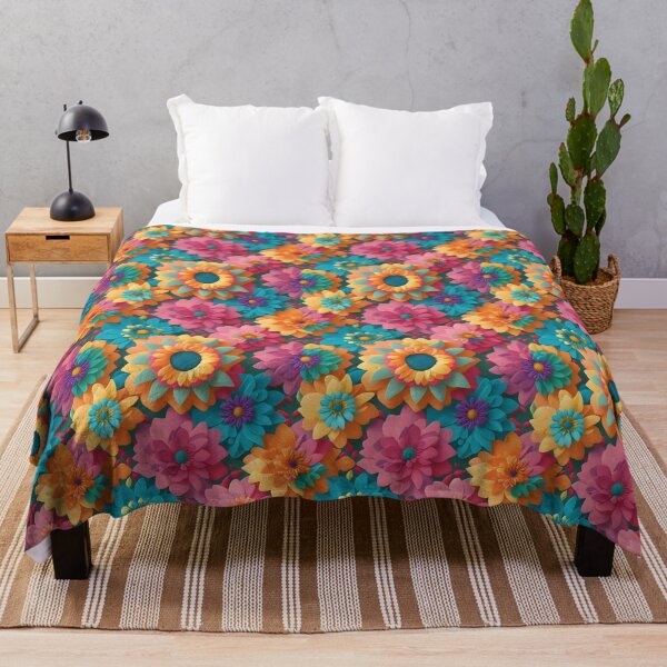 Item preview, 3D flowers Pattern designed and sold by IrinaVIS.