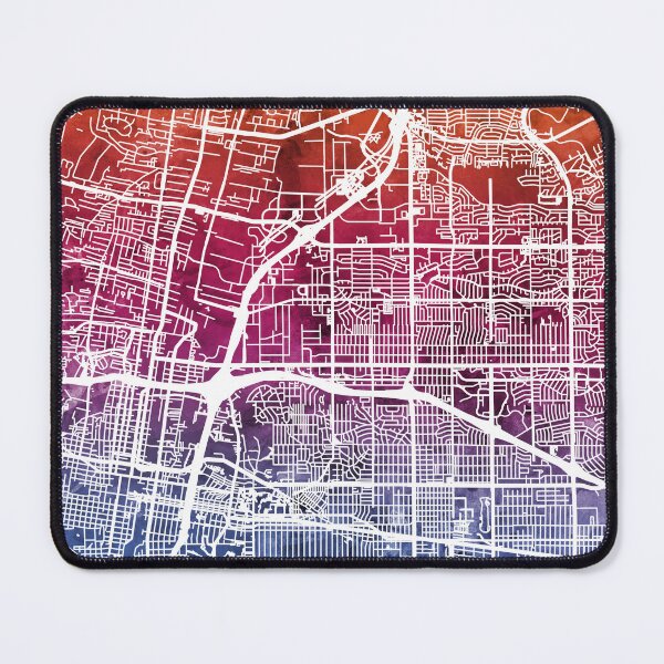 Item preview, Albuquerque New Mexico City Street Map designed and sold by ArtPrints.