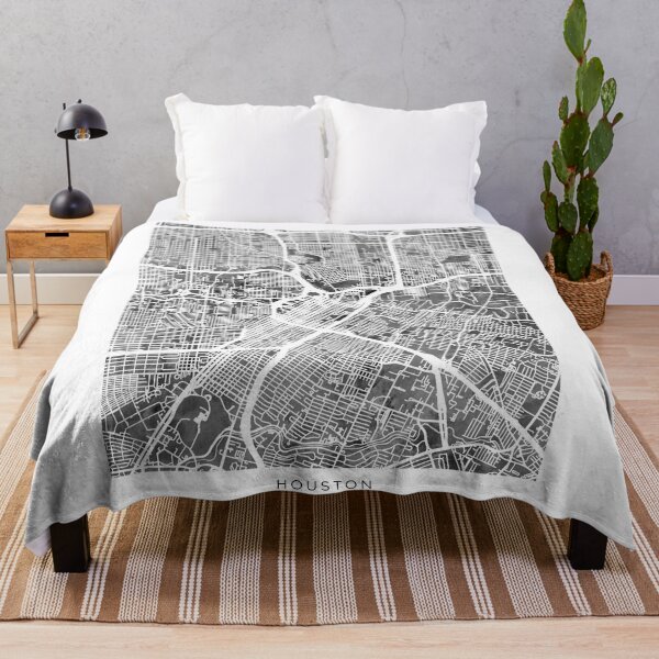 Item preview, Houston Texas City Street Map designed and sold by ArtPrints.